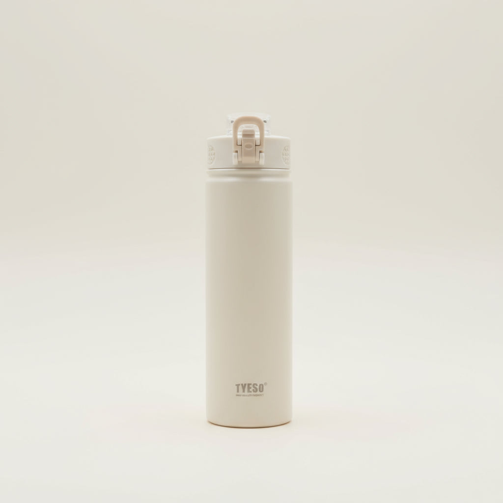 Thermos Inox avec Paille 600ml / 750ml – Bouteille Isotherme Double Paroi pour Sport, Voyage & Voiture